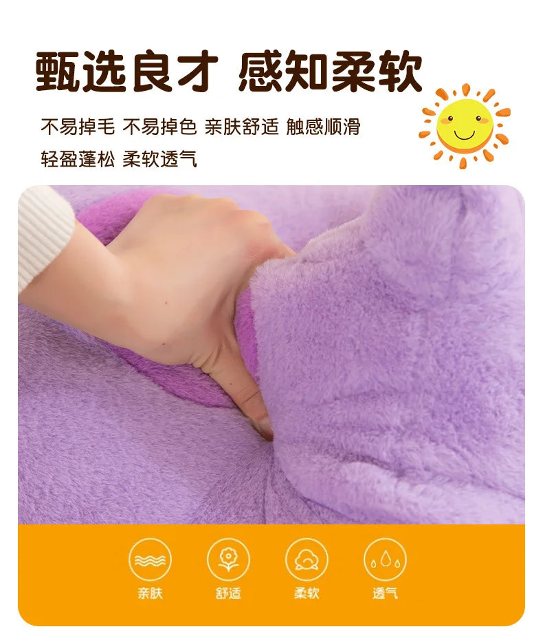 80cm Big Size Disney Lilo & Stitch Cartoon Anime Plush Stuffed Doll Room Kawai Plushies Pillow Ornaments Children's Holiday Gift