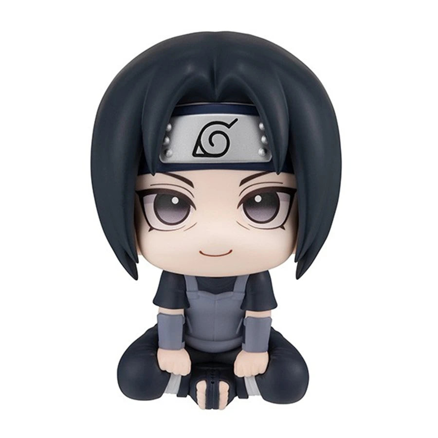10cm Naruto Shippuuden Uchiha Itachi & Kakashi Q Version PVC Anime Action Figure Collection Model Toy