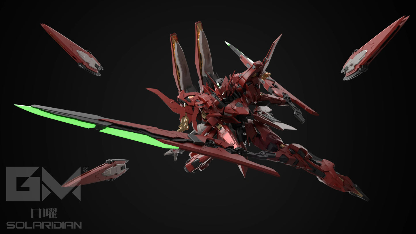 1/72 GM-GODOMO GM-001 Solaridian Series Pre-Assembled Alloy Skeleton Action Figure Detachable Parts Assembly Model Toy Boy Gifts