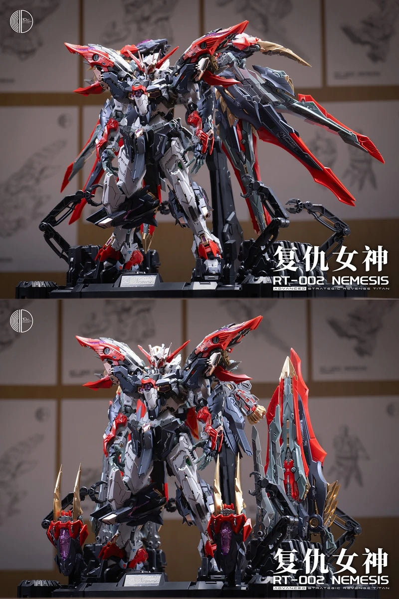 In Stock NEMESIS Infinite Dimension 1/100 Strategic Revenge Titan Action Figure RT-002 Scale Assembly Model Toys Gift
