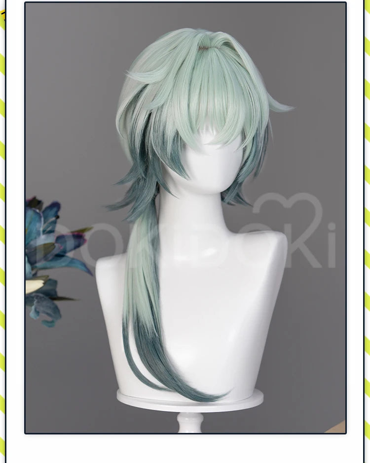 IN STOCK Mydeimos Cyrene Anaxa Polyxena Wig Game Honkai: Star Rail DokiDoki Mydei Cosplay HSR Halloween Wig Anaxa Free Wig Cap
