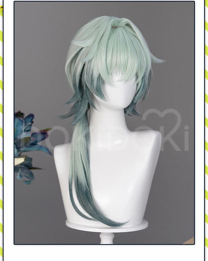 IN STOCK Mydeimos Cyrene Anaxa Polyxena Wig Game Honkai: Star Rail DokiDoki Mydei Cosplay HSR Halloween Wig Anaxa Free Wig Cap