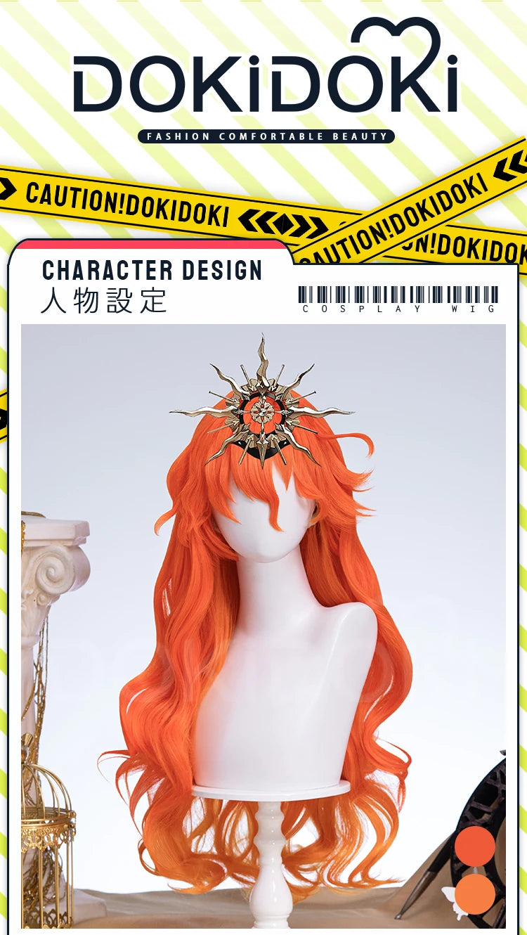 IN STOCK Augusta Cantarella Cartethyia Fleurdelys Iuno Wig Game Wuthering Waves DokiDoki 100cm Wig Cantarella Cosplay Free Cap
