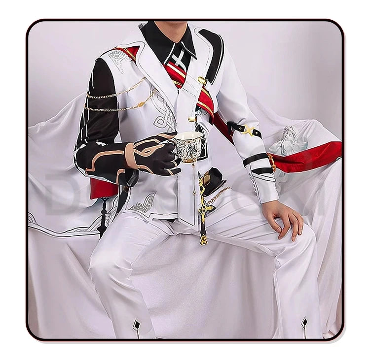Kevin Kaslana Otto Apocalypse Cosplay Game Honkai Impact 3rd 【S-2XL】DokiDoki-R Kevin Cosplay Costume Honkai Cosplay  Plus Size