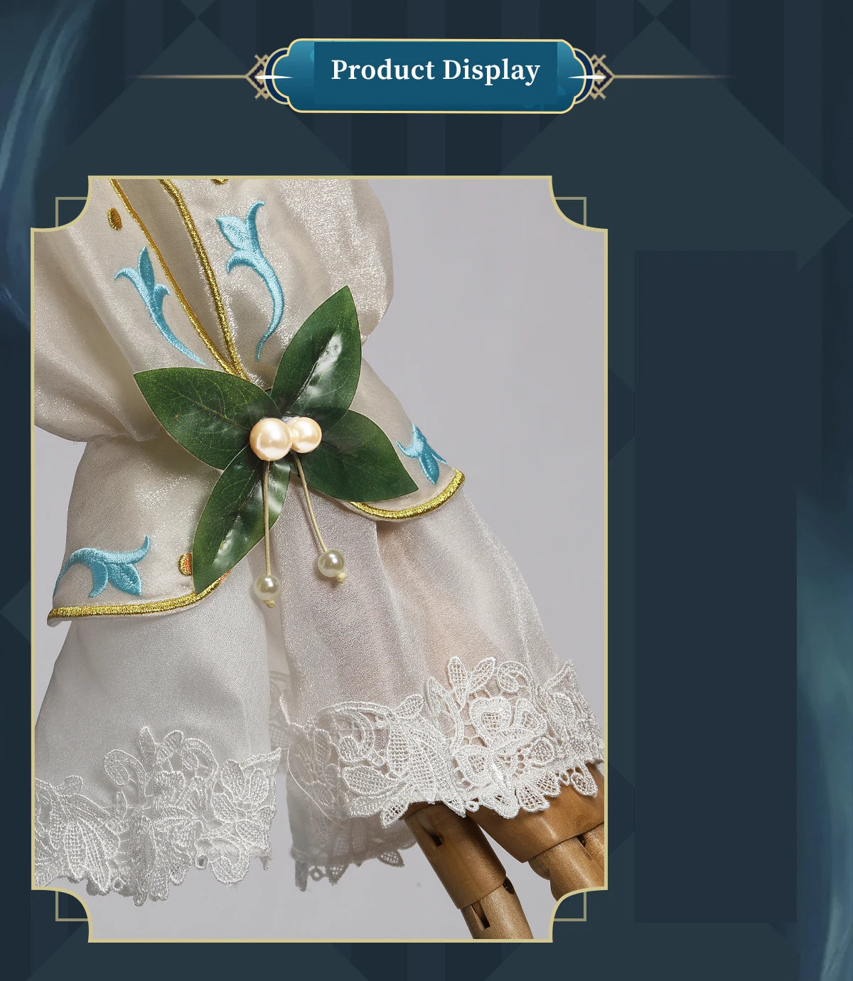 UWOWO Collab Series: Game Identity V Grave Keeper Half-Elf Knight Cosplay Costume