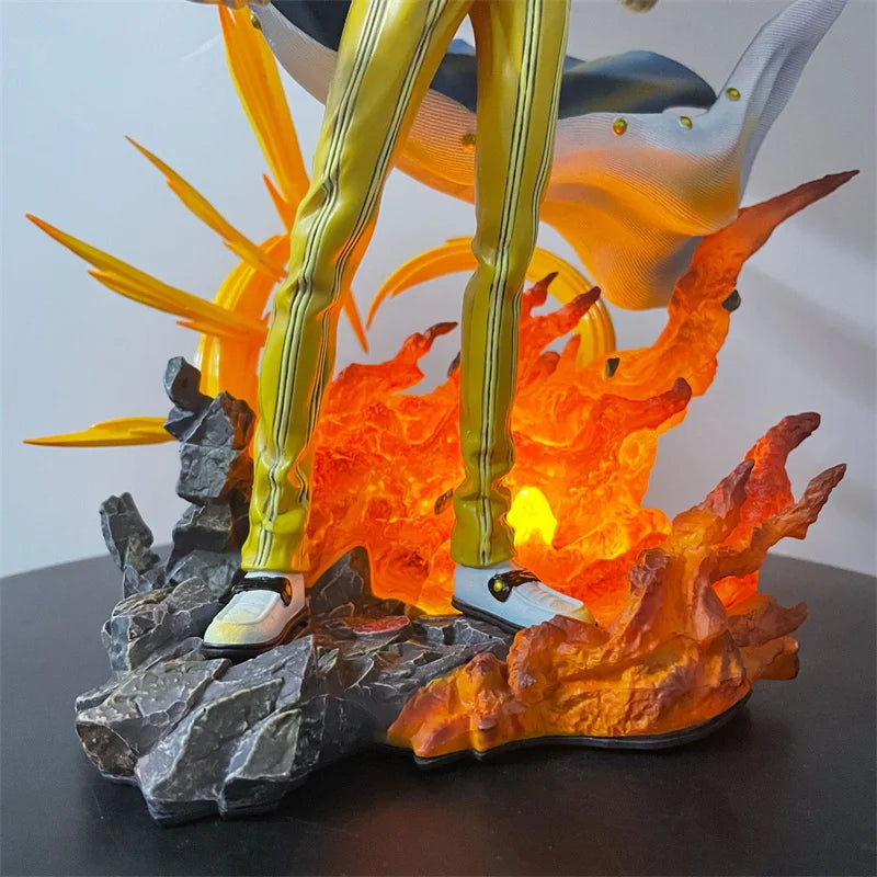 New One Piece Kizaru Borsalino Anime Figure Three Major Generals Of The Navy Borsalino Pvc Luminous Statue Collection Model Gift