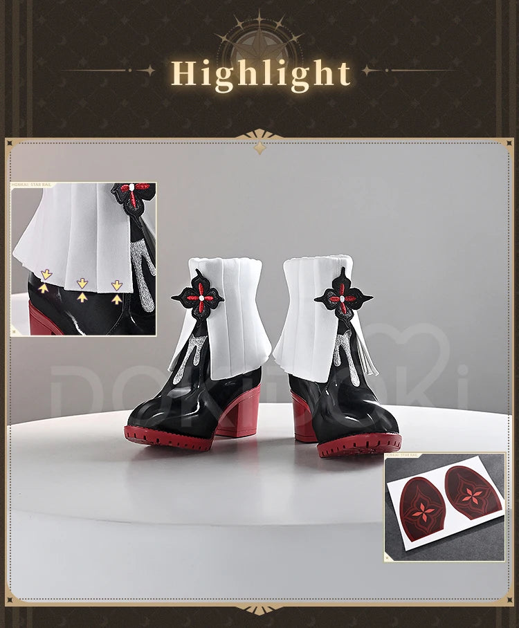 IN STOCK Phainon Castorice Tribios Hysilens Evernight Shoes Cosplay Game Honkai: Star Rail Cosplay DokiDoki-SR HSR Men Women