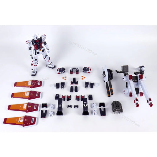 DABAN 6654 FA-78 MG 1/100 FA 78 Full Armor Thunderbolt Ver. Assembly Model Kit Action Figures Toy Robot Plastic Model Kits Gifts