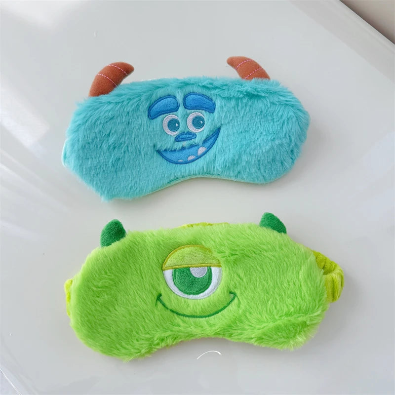 Cartoon Eyeshade for Sleeping Lotso Hamm Eye Patch Shading Dumbo Stitch Eyepatch Girl Travel Relax Cover Eye Mask Health