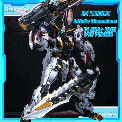 IN ERA+ RMD 1/72 FENRIR Infinite Dimensions Wolf King Barbatos Alloy Skeleton Assembly Plastic Model Kit Toy Gift