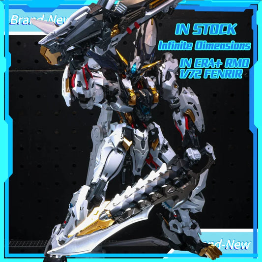 IN ERA+ RMD 1/72 FENRIR Infinite Dimensions Wolf King Barbatos Alloy Skeleton Assembly Plastic Model Kit Toy Gift