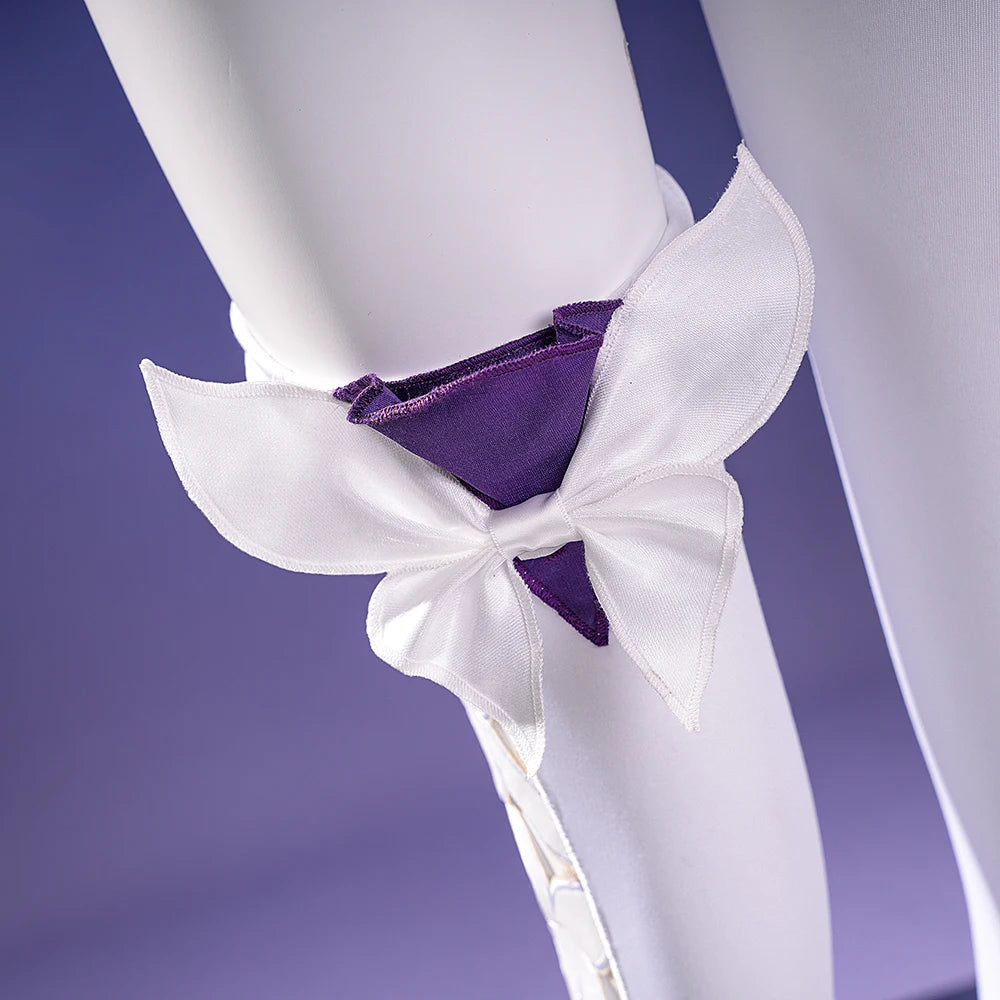 Honkai Star Rail Castorice Cosplay Costume Wig Dress Headwear Luminous Props Halloween Party for Women Girls Carnival Cos iCoser