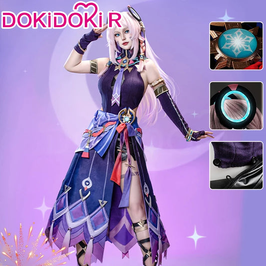 Citlali Cosplay Costume Game Genshin Impact DokiDoki-R Natlan Women Dress Citlali Headwear Cosplay Costume Halloween