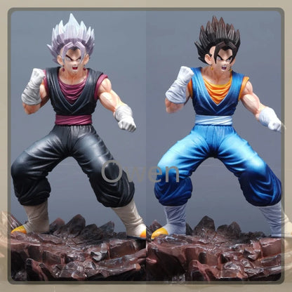 2 Style Anime Dragon Ball Figurine Super Saiyan Vegetto Action Figures PVC Statue Collection Model Birthday Decoration Toys Gift