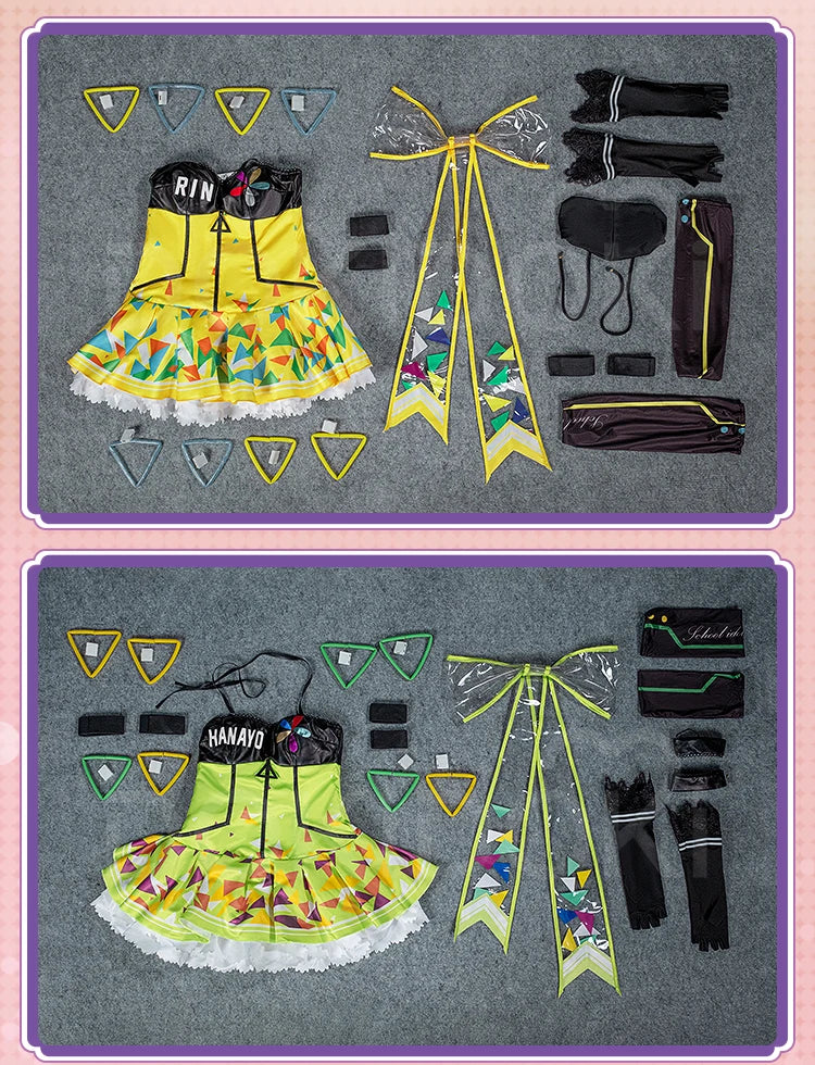 Honoka Kousaka Kotori Minami Tojo Nozomi Rin Hoshizora Cosplay Costume Anime LoveLive! Cosplay DokiDoki-R Women Cute Dress