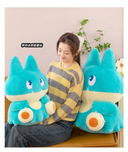 75CM Big Size Pokemon Plushies Snorlax Peluche Cartoon Anime Kawaii Ornament Comfortable Soft Doll Cushion Children's Toy Gift