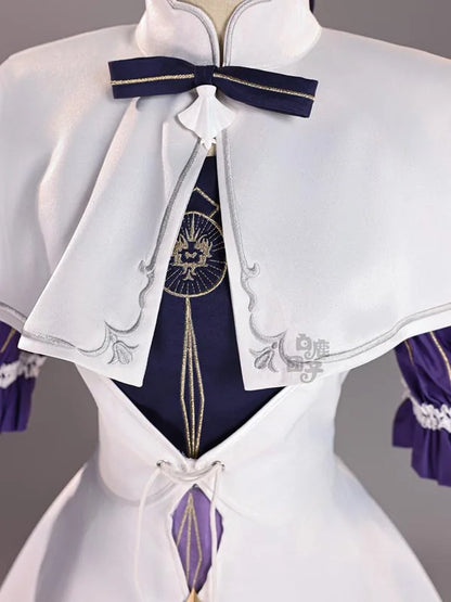 Wuthering Waves Cantarella Cosplay Costume Wig Dress Child Outfit Earrings Headwear Fisalia Family Halloween Party Women Girls