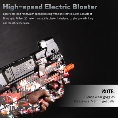 Yuizukeot P90 Electric Gel Gun Plastic Toy Rifle