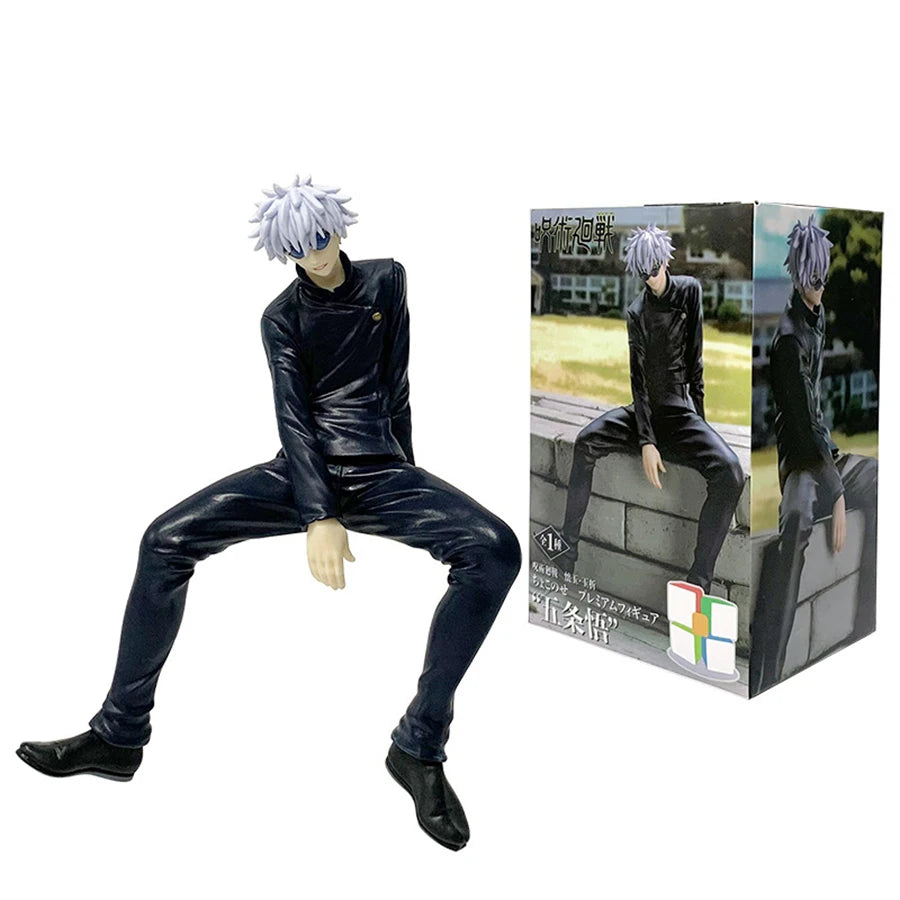 17cm Jujutsu Kaisen Anime Figure Noodle Stopper Gojo Satoru Action Figure Fushiguro Megumi Figurine PVC Collection Model Toys