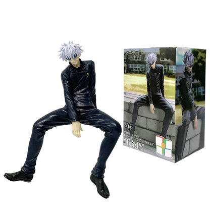 17cm Jujutsu Kaisen Anime Figure Noodle Stopper Gojo Satoru Action Figure Fushiguro Megumi Figurine PVC Collection Model Toys