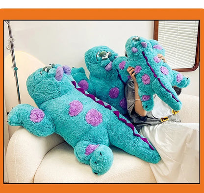 130cm Big Size Disney James P. Sullivan Cartoon Anime Plush Stuffed Doll Room Plushies Pillow Ornaments Children's Holiday Gifts