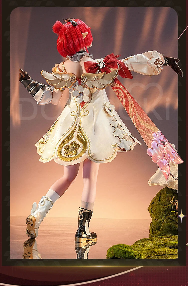 IN STOCK Tribbie Cosplay Costume Game Honkai: Star Rail DokiDoki-SR HSR Women Costume Tribios Tribbie Cosplay Wig