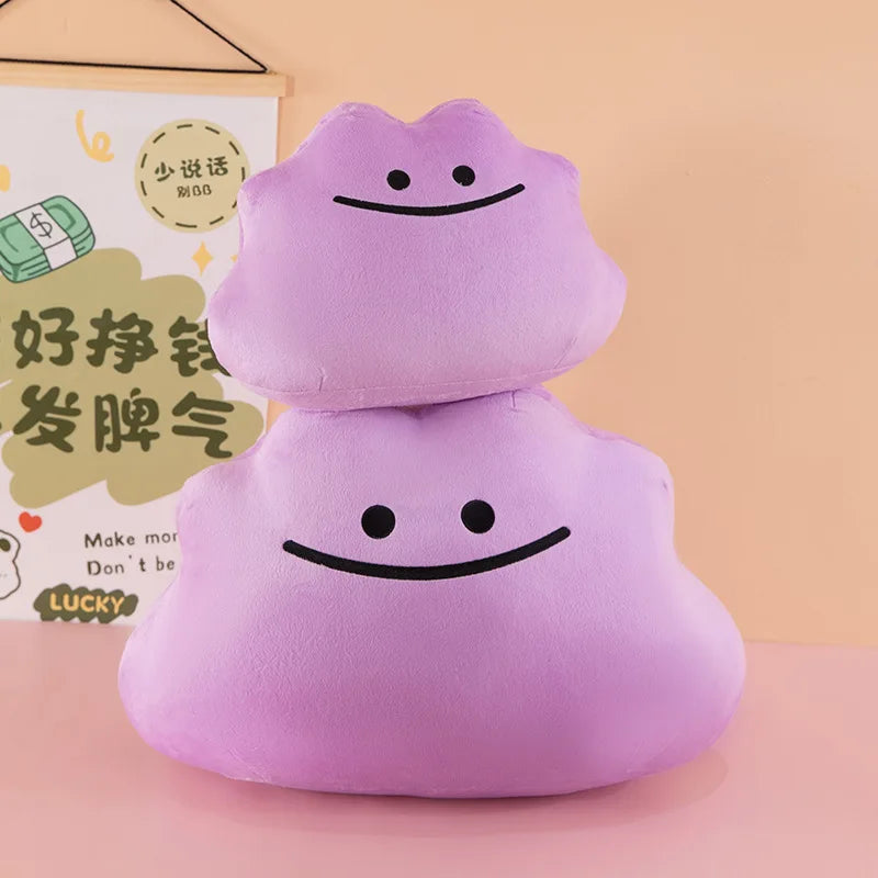 30/60cm Cartoon Large Ditto Pillow Pokemon Plush Toys Doll Cute Ornament Stuffed Plushie Kawaii Sofa Pokémon Gift for Children