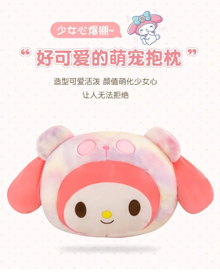 New Sanrio Plush Kuromi Plush Toys Kawaii Cute Cartoon Plush Toys Lovely Anime Pillow Stuffed Doll Kids Girl Toy Birthday Gift