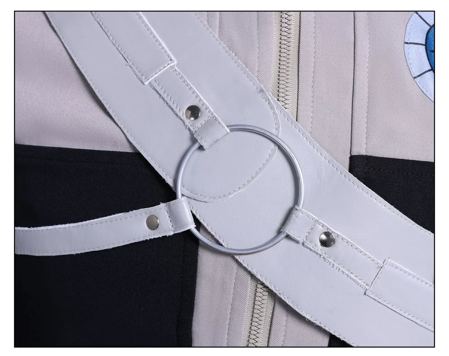 Anime Gachiakuta Zanka Nijiku Cosplay Costume Wig Uniform Earrings Akuta Cleaners Halloween Party for Women Men Carnival Props