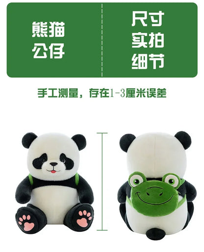 30-60cm Chinese Panda Plush Toy Chest Listing Super Full Soft Chinese National Treasure Animal Doll Children's Birthday Gift