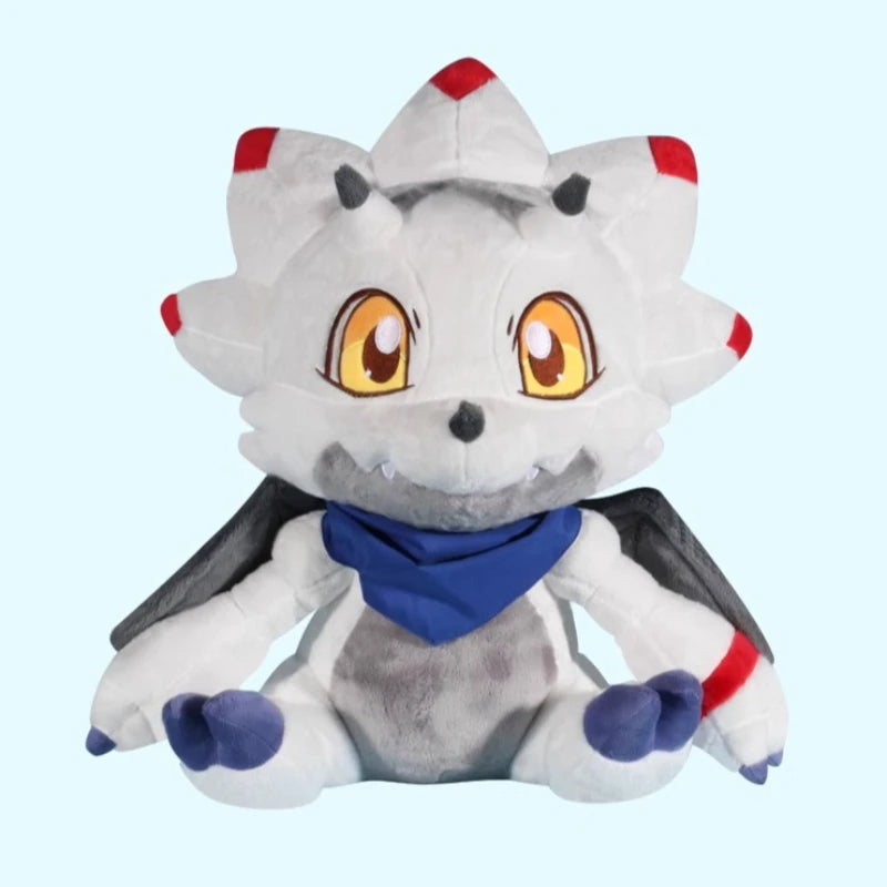 40CM Gammamon Plushies English Gammamon Cartoon Anime Peluche Kawaii Ornament Comfortable Soft Doll Children's Toy Gifts