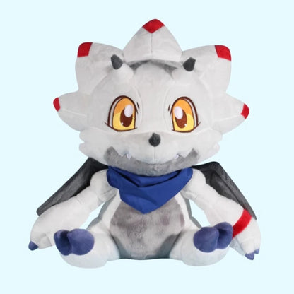 40CM Gammamon Plushies English Gammamon Cartoon Anime Peluche Kawaii Ornament Comfortable Soft Doll Children's Toy Gifts