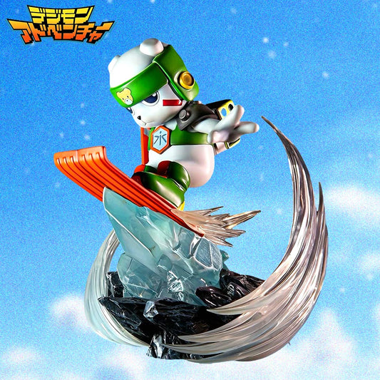 13cm Anime Digimon Adventure Chackmon PVC Action Figure Desktop Ornament Model Toy Gift