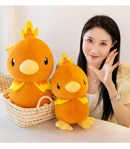 45/60/80CM Big Size Pokemon Torchic Plushies Cartoon Anime Plush Pillow Soft Doll Kawaii Stuffed Plushie Ornament Children Gift
