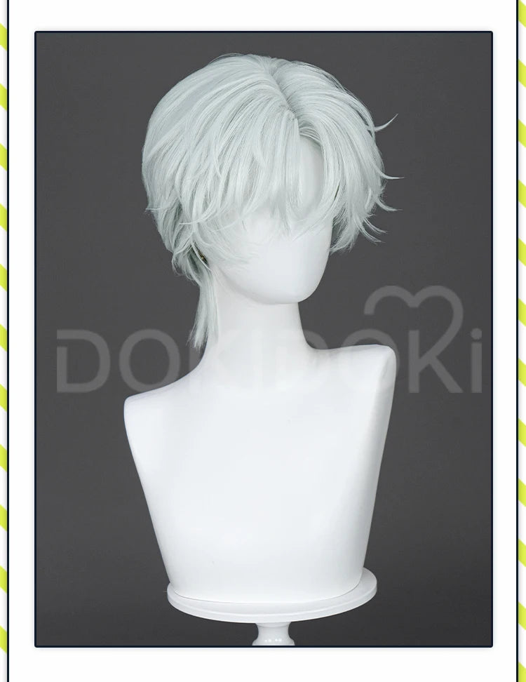 IN STOCK Asakura Shin Sakamotoo Taro Yoichi Nagumo Kei Uzuki Wig Anime Cosplay DokiDoki Men 35cm Short Hair Free Wig Cap