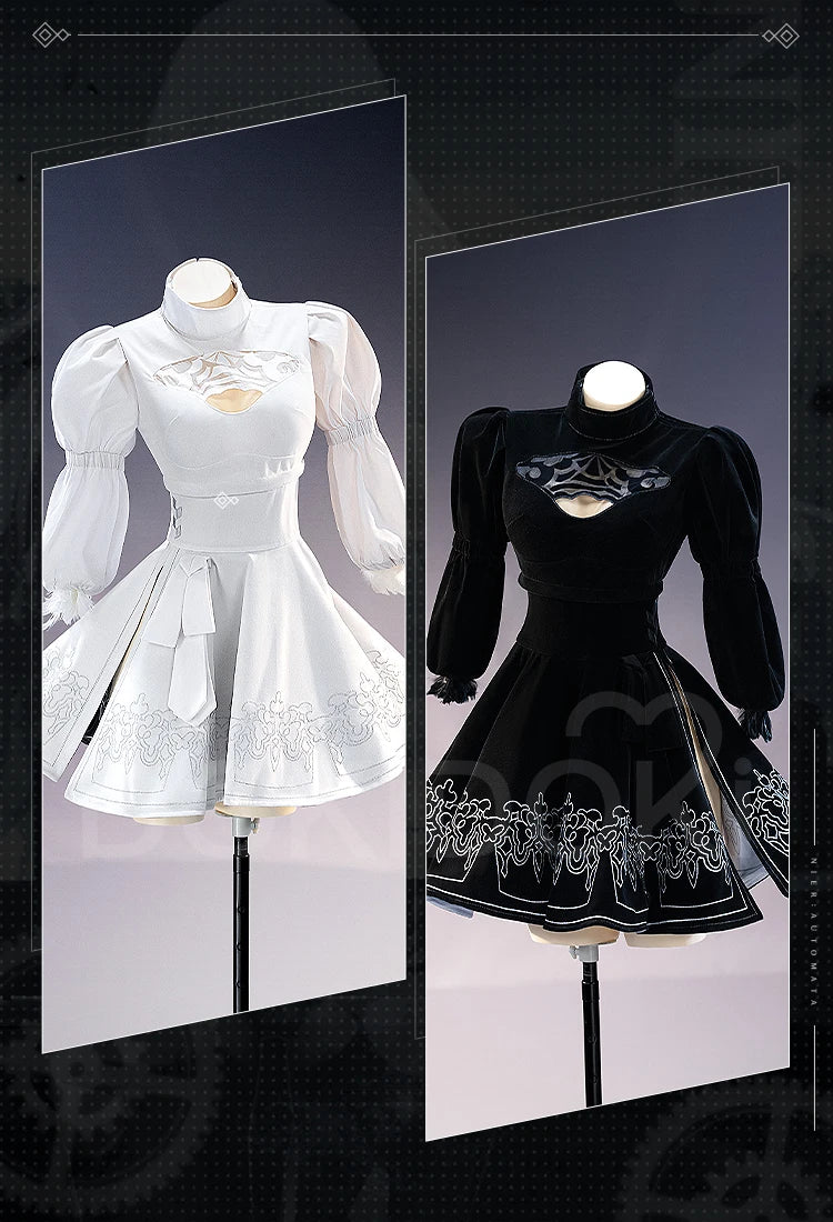 2B/2P Cosplay Costume Game Cosplay DokiDoki-SR Cosplay Female 2P Sexy Dress Costume Two Styles Women Cosplay Halloween