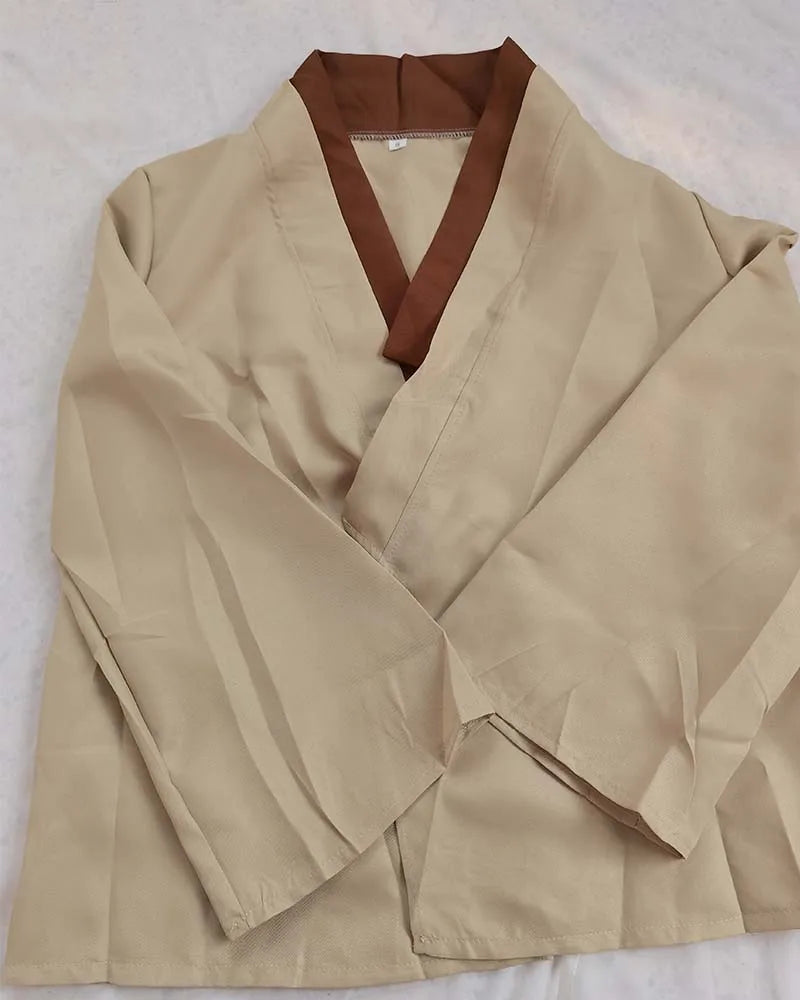 HOMCHEE TRENDS Obi Wan Kenobi Adult Men Nylon Elastane Cosplay Set