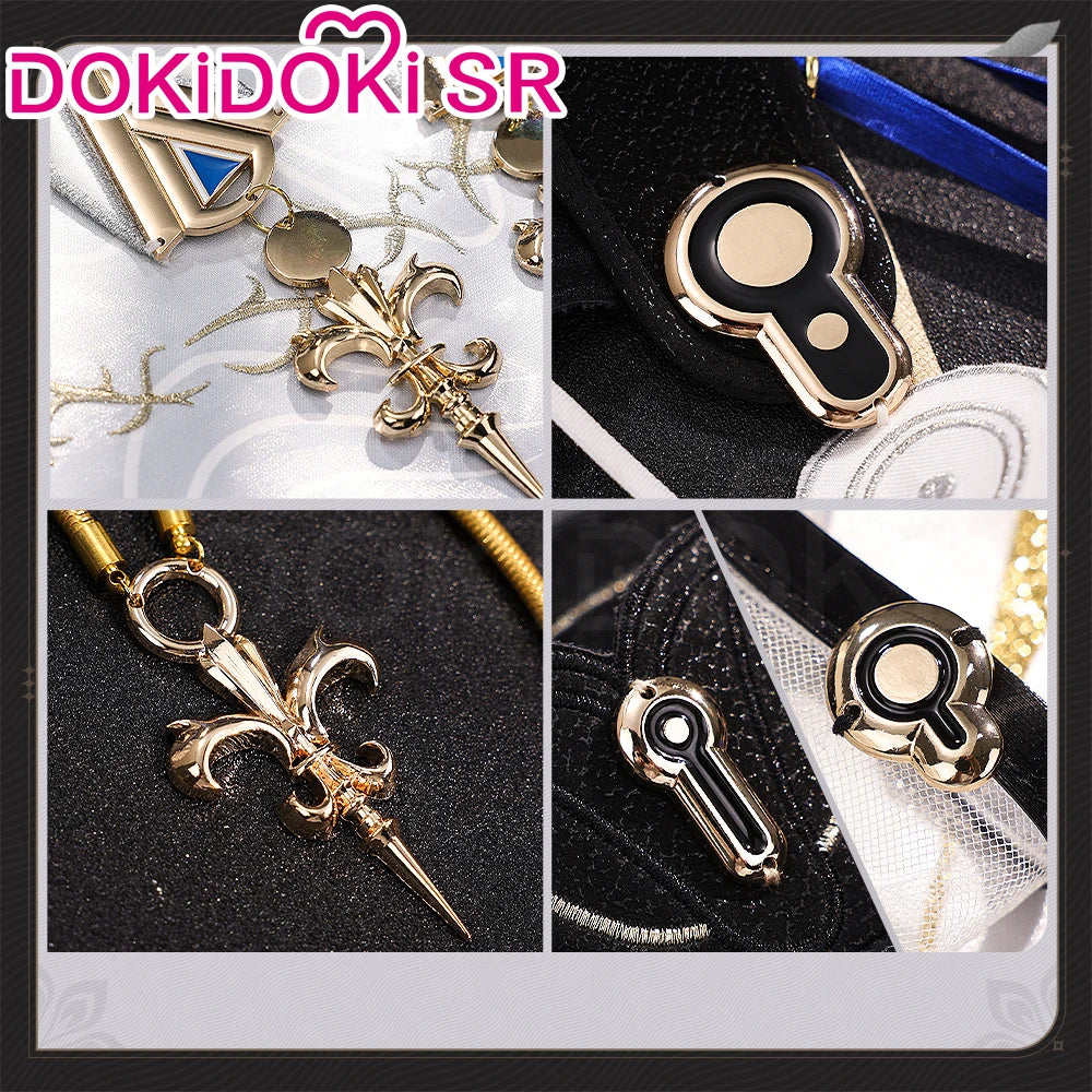 Cartethyia Cosplay Costume Game Wuthering Waves DokiDoki-SR Women Dress Cantarella Halloween Cosplay Wig