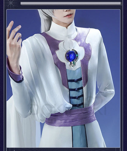 IN STOCK Yue Cosplay Costume Anime Card Captor Sakura DokiDoki-SR Tsukishiro Yukito Men Cosplay Costume Halloween