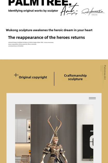 93cm Anime Monkey Figure SonGoku Garage Kit Resin Material Figurine Action Figures Model Children Toy Gift Collectible Figurines