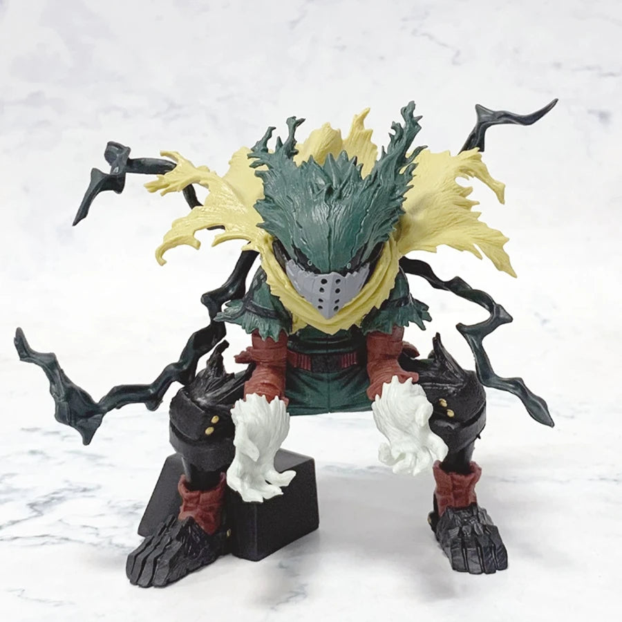 11cm Boku no Hero Academia Anime Figure Blackening Midoriya Izuku Action Figure All Might Figurine PVC Collection Model Doll Toy