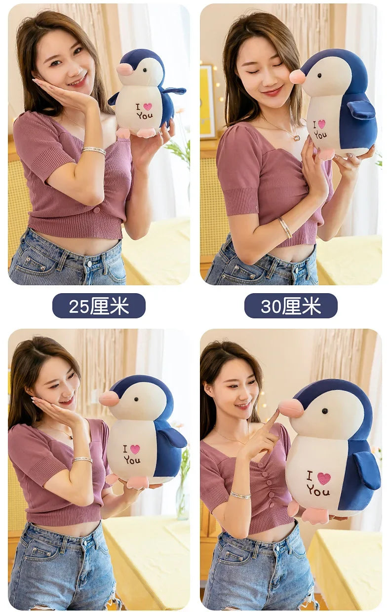 Cute Little Penguin Plush Toy Doll Girl Gift Children Cute Toy Children's Toys Gifts Plushie Stuffed Toys Animal Patung Dolls