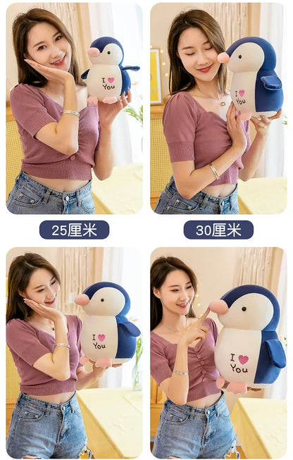 Cute Little Penguin Plush Toy Doll Girl Gift Children Cute Toy Children's Toys Gifts Plushie Stuffed Toys Animal Patung Dolls