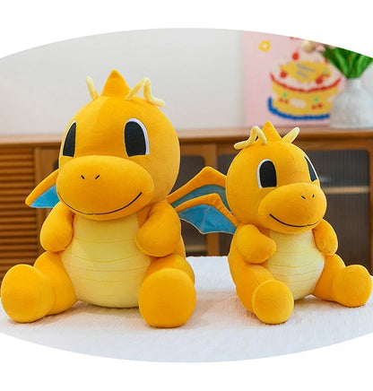 17/47cm Dragonite Pokemon Pillow Doll Lucario Plush Pokémon Plushie Anime Stuffed Toys Charizard Birthday Soft Gift for Children