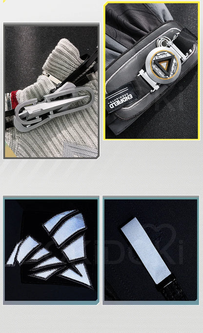 Endministrator A B Cosplay Costume Game Arknights DokiDoki-SR Men Endministrator Cosplay Mask Halloween