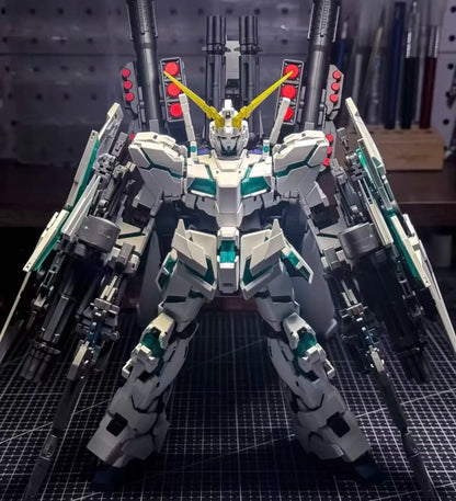 MENGHU 1/100 MGEX RX-0 Ver Ka Full Armor Unicorn Gundam Assembly Model Kit Plastic Action Figure Robot