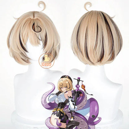 Zenless Zone Zero Yidhari Cosplay Costume Wig Uniform Bodysuit Hat Spook Shack Halloween Party for Women Girls Role Play Outfit