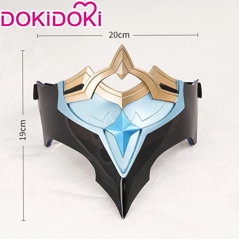 IN STOCK Il Dottore Mask Game Genshin Impact Fatui Harbinger Cosplay DokiDoki Cosplay Fatui Doctor Mask Cosplay Props Il Dottore