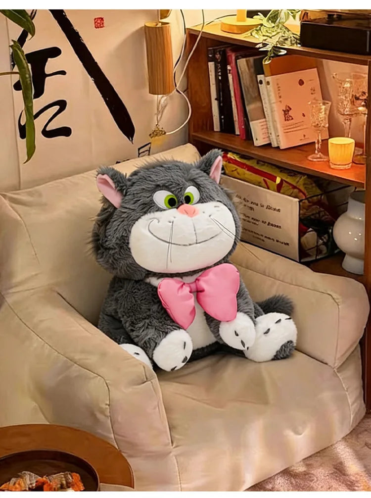 50/60/80cm Super Big Size Lucifer Disney Kawaii Anime Plush Stuffed Doll Cartoon Decoration Plush Pillow Children's Holiday Gift