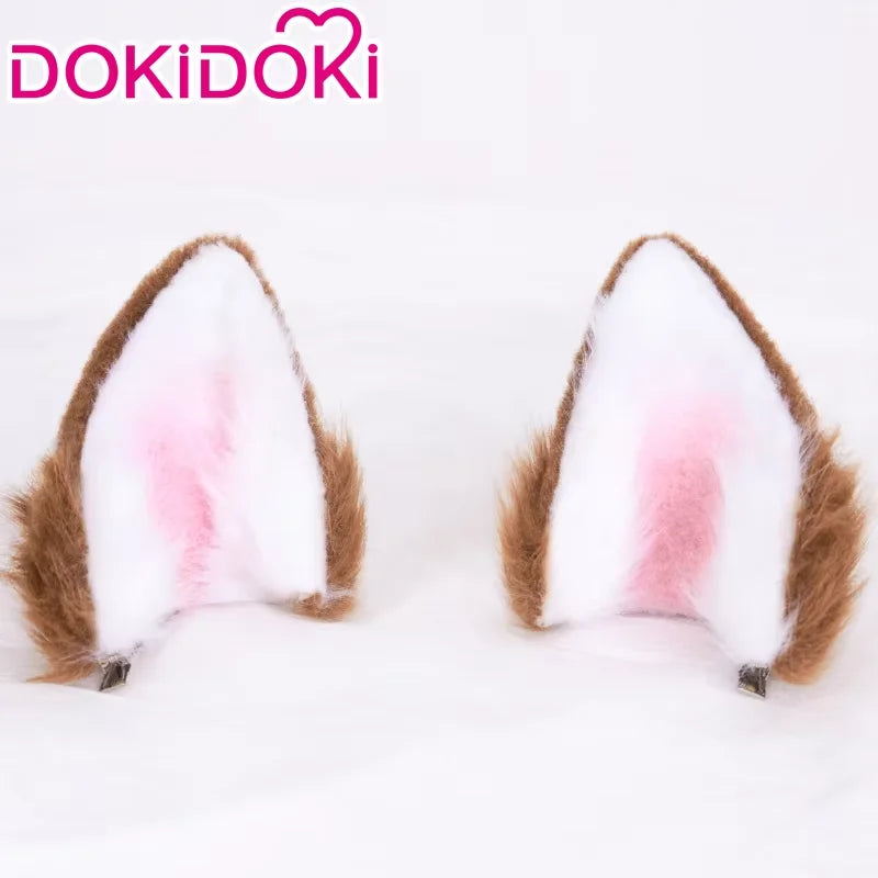 Xilonen Feixiao Von Lycaon Alastor Maomao Seth Tighnari Ears Cosplay DokiDoki Ears Cosplay Halloween Cosplay Props Christmas